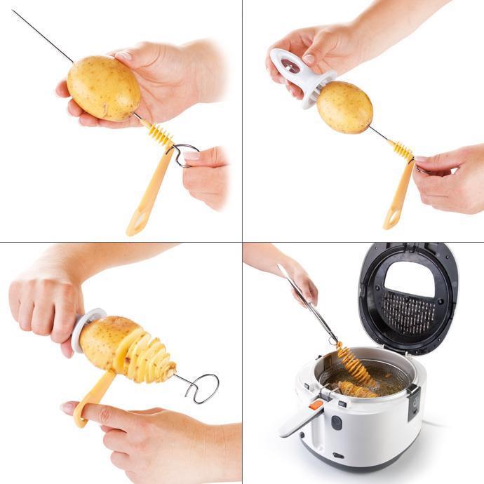 Immagine prodotto Tescoma Presto Taglia Patate a Spirale 4 Spiedini