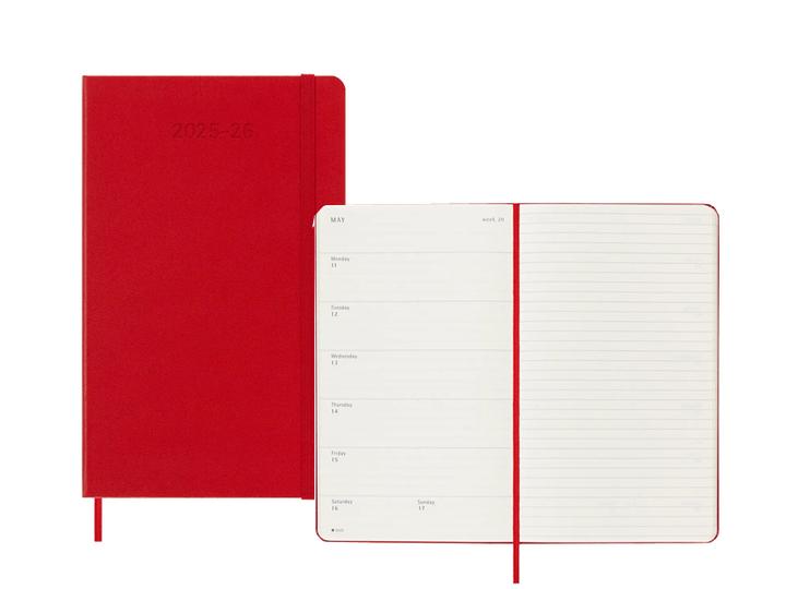 Image du produit Moleskine Agenda scolaire Hard Cover Weekly Notebook (13 x 21 cm, Anglais)