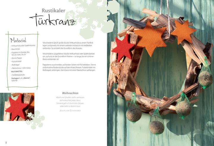 Produktbild Weihnachtsdeko Natur