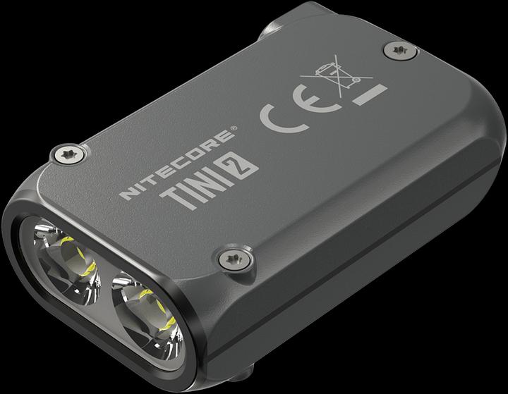 Actual product image Nitecore TINI 2 - 500 lumen, grey (4.70 cm, 500 lm)