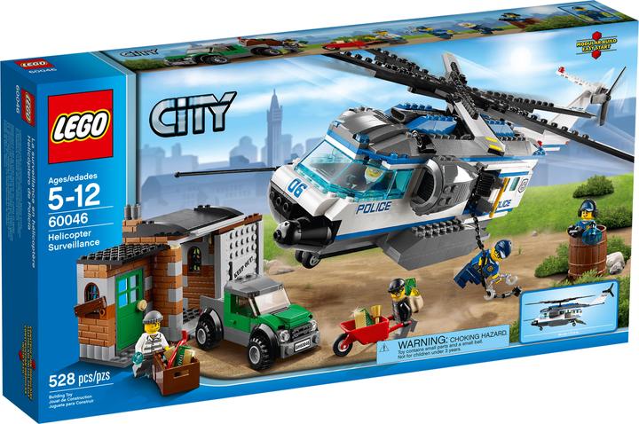 Actual product image LEGO Pursuit with the police helicopter (60046, LEGO City)