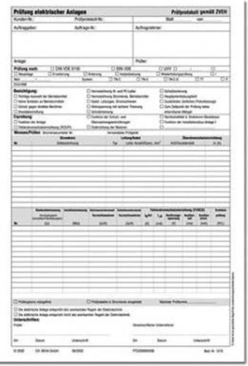 Produktbild Beha Amprobe Prüfprotokoll DIN VDE 0701 0702 (Prüfspitze)