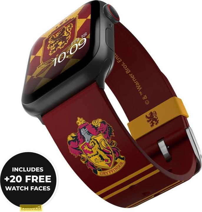 Immagine prodotto Moby Fox Cinturino Smartwatch Harry Potter Grifondoro 22 mm (22 mm, Acciaio inossidabile, Silicone)