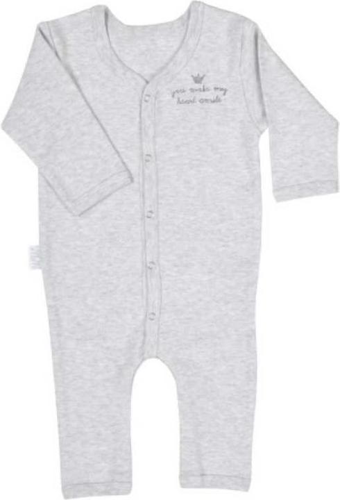 Actual product image Bambam Romper suit 'you make my heart smile (50, 51, 52, 53, 54, 55, 56)