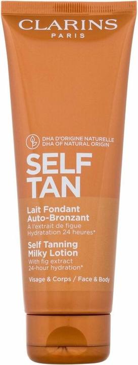 Actual product image Clarins Sun - Self Tanning Milky Lotion (Self tanning cream, 125 ml)