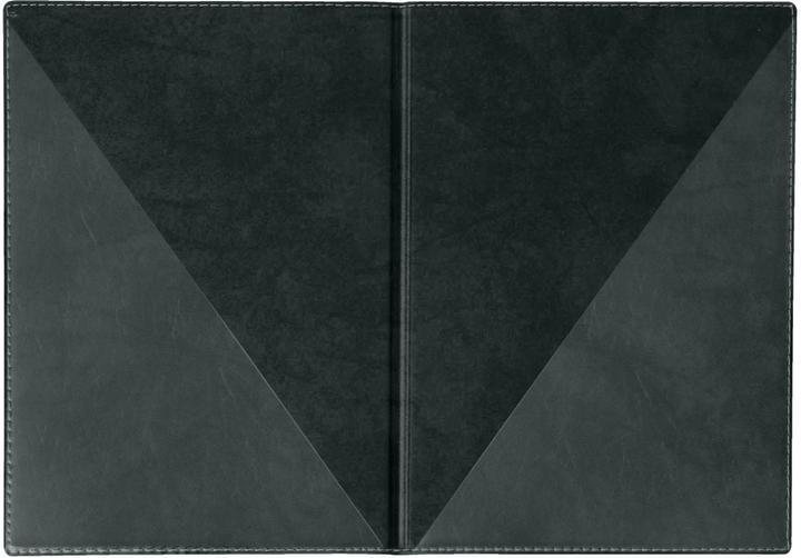 Actual product image Veloflex Offer folder Exquisit DIN A4 PVC leather look black (A4, 1 x)