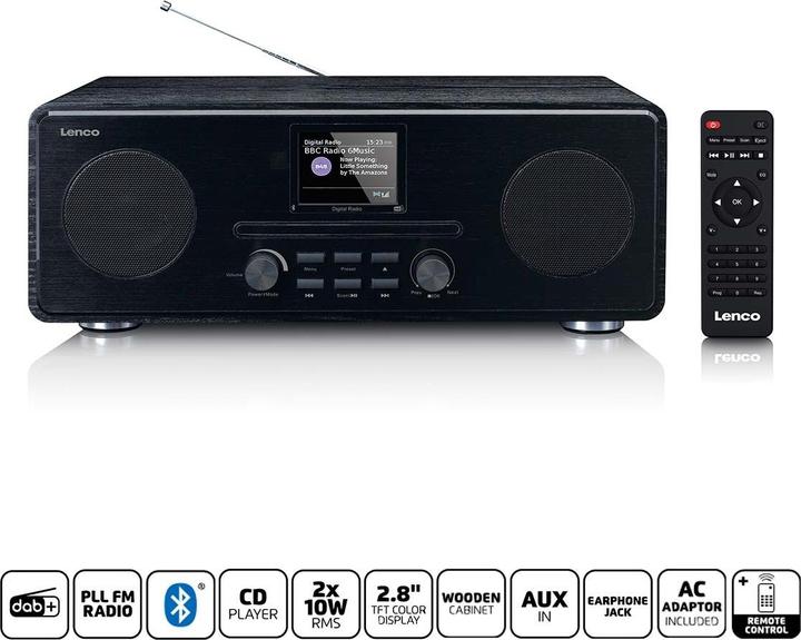 Produktbild Lenco DAR-061 (DAB+, FM, Bluetooth)