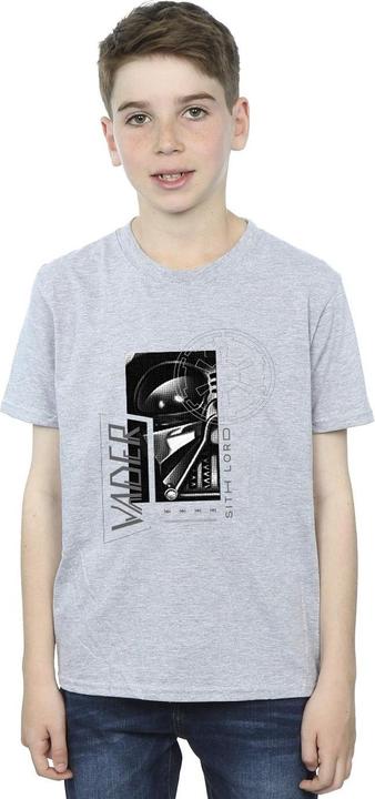 Actual product image Star Wars Boys Obi-Wan Kenobi Sith SciFi Collage T-Shirt (116)