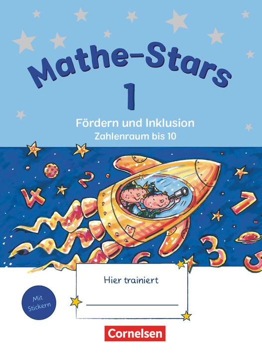 Image du produit Mathe Stars - Fördern und Inklusion 1. Schuljahr. Übungsheft (Allemand, Birgit Schlabitz, 2017)