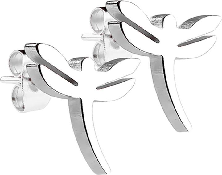 Produktbild Star Piercing Ohrstecker Grosslibelle silber (ohne Messing, Chirurgenstahl 316L)
