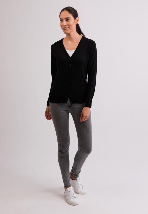 Actual product image Cash-Mere Kaschmir Cardigan V-Ausschnitt (M)