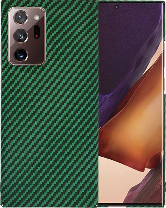 Immagine prodotto Techsuit - Carbonite FiberShell - Samsung Galaxy Note 20 Ultra / Note 20 Ultra 5G - Green (Samsung Galaxy Note 20 Ultra 5G, Samsung Galaxy Note 20 Ultra)