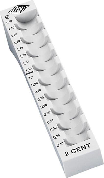 Produktbild Wedo Münzrillen 2 Cent (Münzzähler)