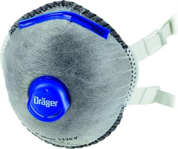 Actual product image Dräger X-plore series 1300 respirator set (FFP3, 5 x)