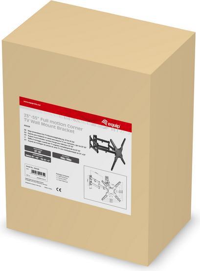 Actual product image equip Wall mount bracket 23"-55" TV&Monitor full movable (Wall, 55", 45 kg)