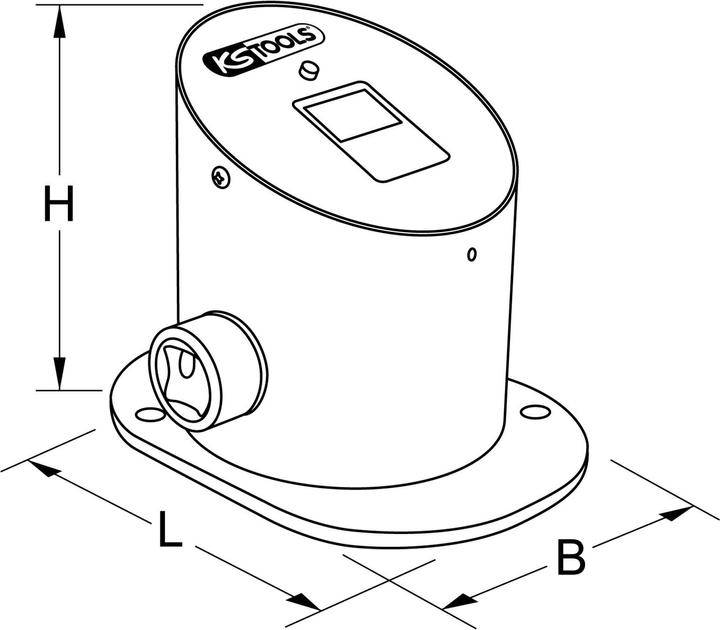 Actual product image KS Tools Workshop tester (3/4", 1/2", 3/8", 5 Nm, 500 Nm)
