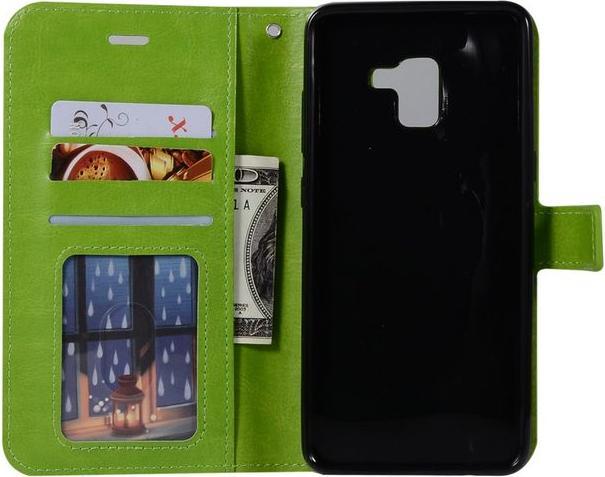 Immagine prodotto MU Classic Copertina in pelle di Crazy Horse (Samsung Galaxy A8 (2018))