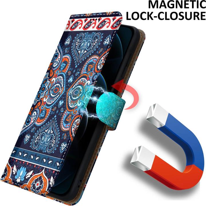 Image du produit Cadorabo Pochette Book avec impression (Apple iPhone 13 Pro Max)