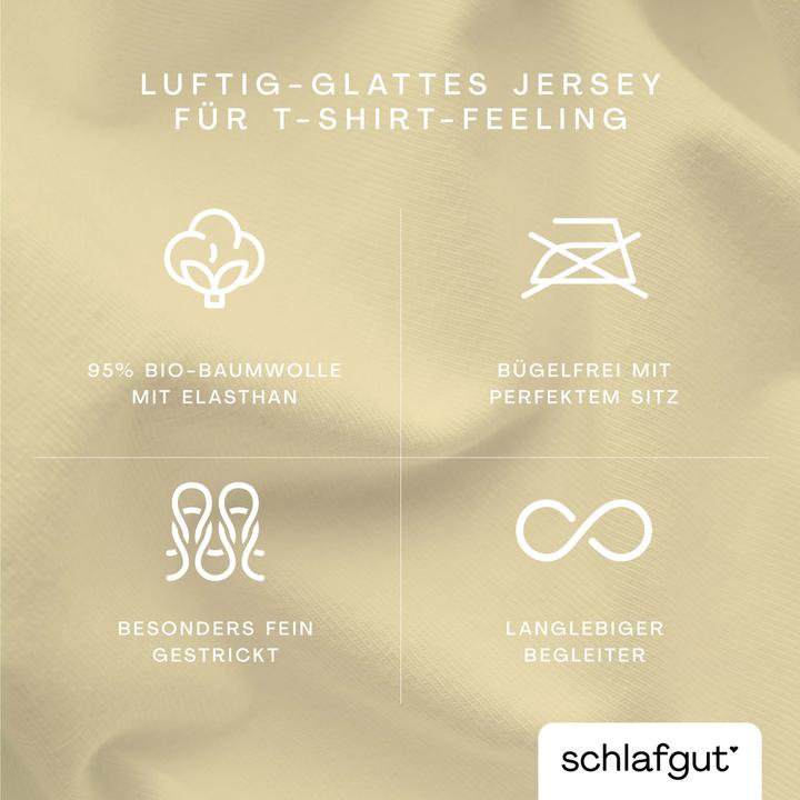 Image du produit schlafgut Knitted Jersey (Housse de couette, 80 x 80 cm)