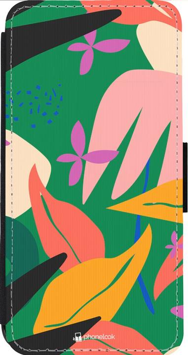 Produktbild PhoneLook Hülle Wallet schwarz Abstract Jungle (Apple iPhone 13 Pro Max)