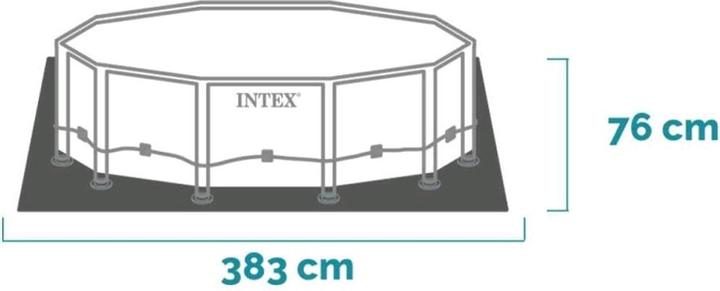 Actual product image Intex Pool Prism Frame Set 366 x 76 cm (366 x 366 x 76 cm)