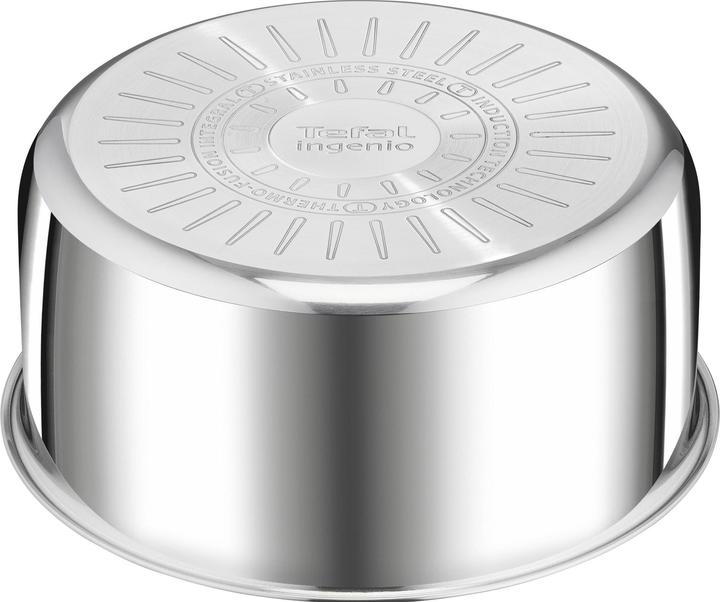 Produktbild Tefal Ingenio Preference On 13-teiliges Set (24 cm, Pfannenset + Topfset, Bratpfanne, Stielkasserolle, Kochtopf, Wok Pfanne, Edelstahl)
