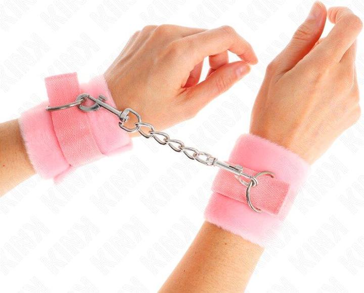 Image du produit Kink Beginner Poignets Fourrure Rose 30 X 7 cm