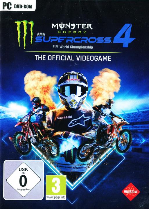 Produktbild Milestone Monster Energy Supercross The Official Videogame 4 (Windows, Multilingual)