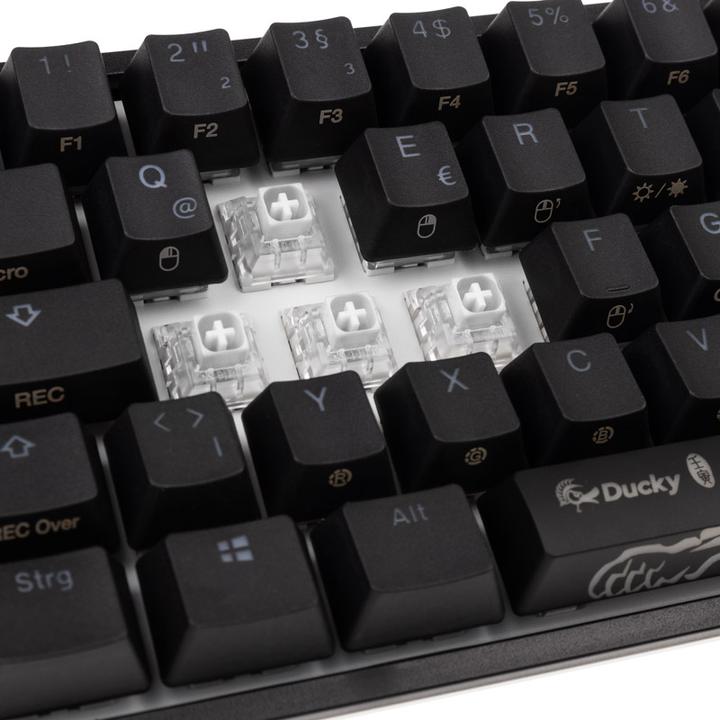Produktbild Ducky One 2 Pro Mini Gaming Tastatur, RGB LED - Kailh White (DE, Kabelgebunden)