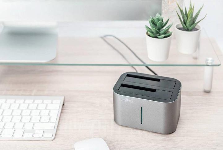 Actual product image Digitus DA-71540-1 Storage Drive Docking Station USB 3.2 Gen 1 (3.1 Gen 1) Type-B Black