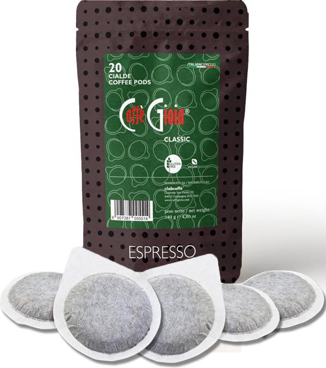 Immagine prodotto Caffè Gioia Cialde di caffè classico (sacchetto da 20 cialde) (20 x Porta.)