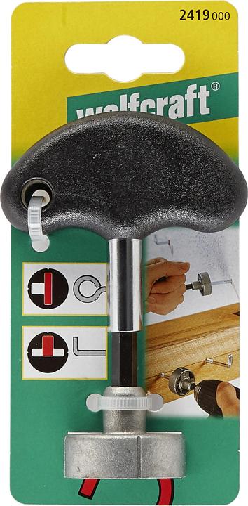 Actual product image wolfcraft wolfcraft 1 Hakenschraubendreher l=104mm (Allen screw)