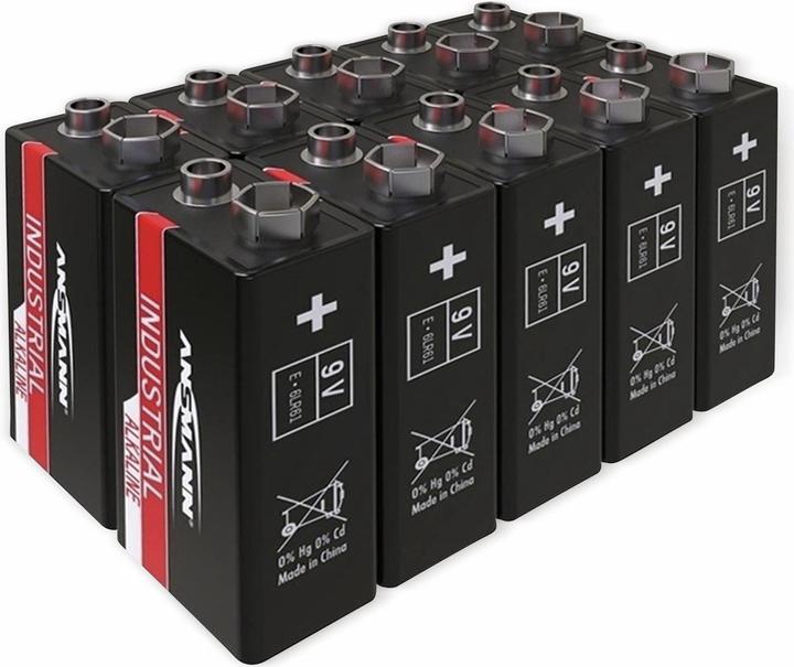 Produktbild Ansmann Industrial (10 Stk., 9V Block)