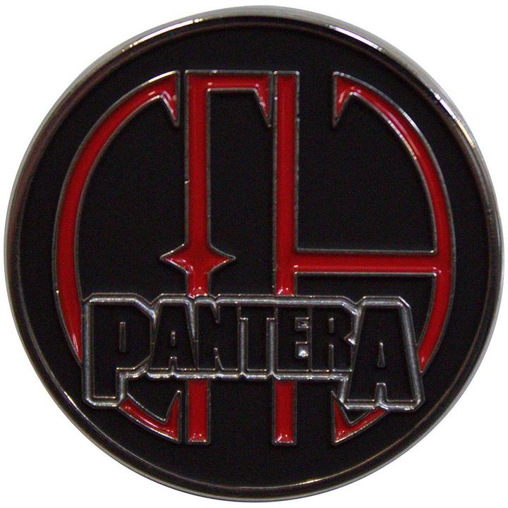 Produktbild Pantera Logo Abzeichen Cowboys From Hell ZinkLegierung Emaille