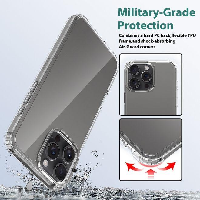 Actual product image MU Classic RJT Clear Case Series (Apple iPhone 16 Pro Max)
