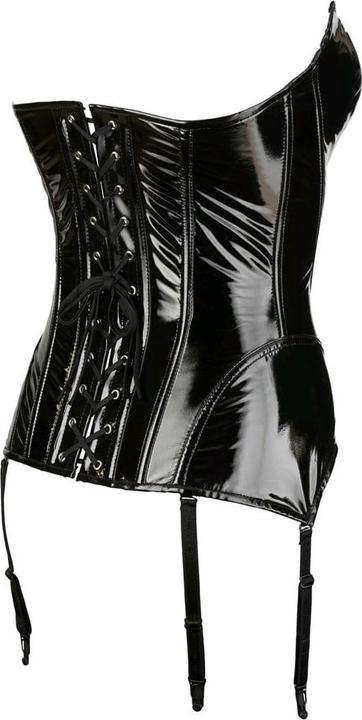 Actual product image Black Level Vinyl Corsage M (M)