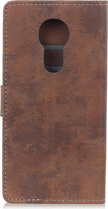 Actual product image Cover-Discount Nokia 5.3 - Vintage Case Suede Optics brown (Nokia 5.3)