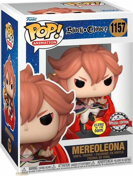 Produktbild Funko POP! Black Clover S1 : Mereoleona (1157) GITD EXM