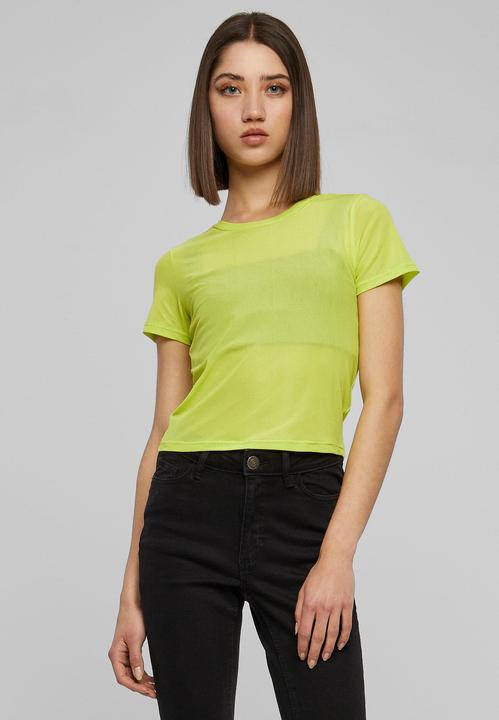 Produktbild Urban Classics Ladies Short Mesh Tee (4XL)
