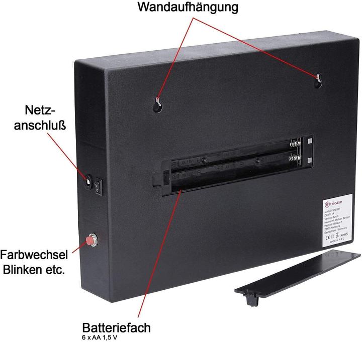 Produktbild Tricase Lightbox mit Buchstaben