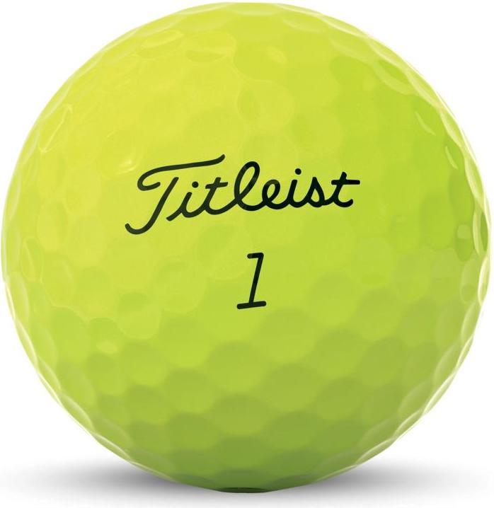 Actual product image Titleist Tour Speed yellow (22)