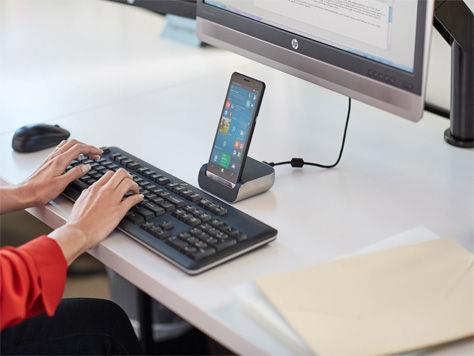 Produktbild HP Elite x3 Inkl. Desk Dock & 1MORE 1M301 Headset (64 GB, Black, 5.96", Dual SIM, 16 Mpx, 4G)