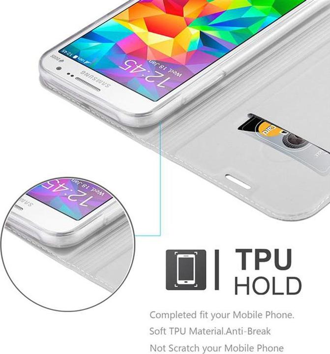 Produktbild Cadorabo Book Classy Style Cover (Samsung Galaxy Grand Prime)