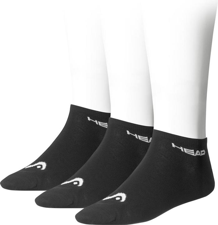 Head Socken Tennis 3 Stück Sneaker schwarz