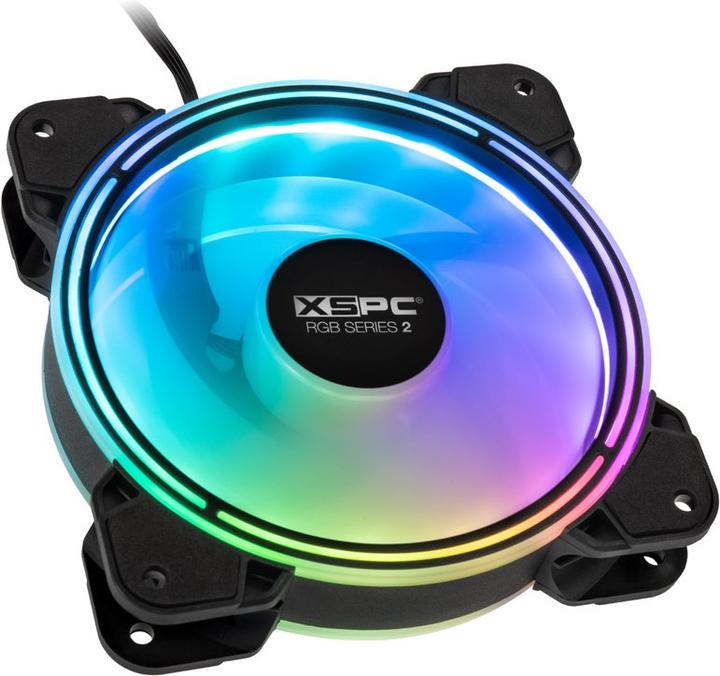 Produktbild XSPC RGB Series 2 ARGB PWM Lüfter (120 mm, 1 x)