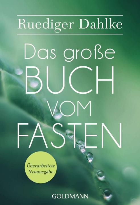 Actual product image Das grosse Buch vom Fasten (German, Ruediger Dahlke, 2019)