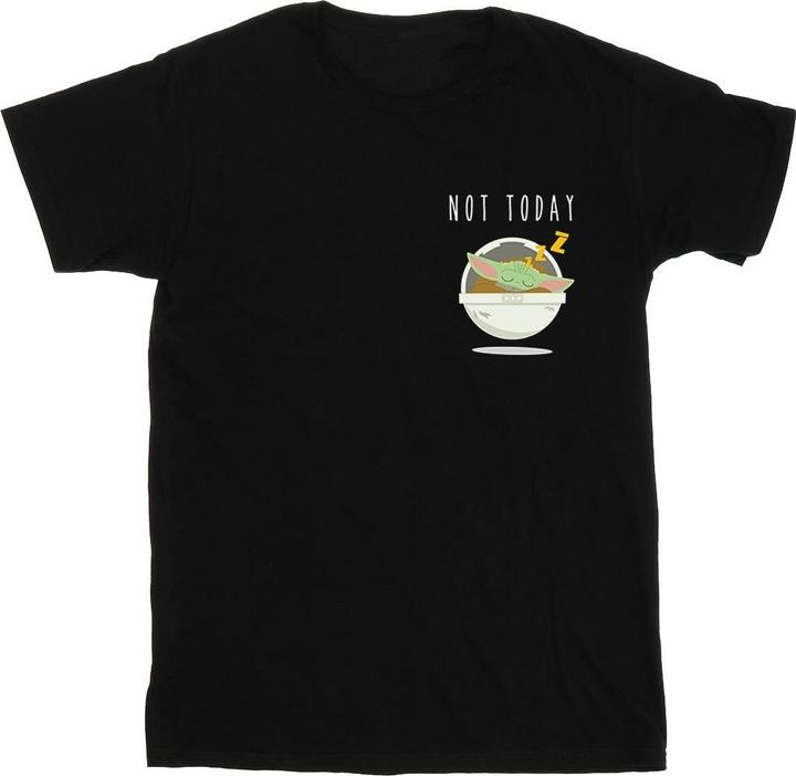Immagine prodotto Star Wars The Mandalorian Not Today Faux Pocket Maglietta Uomo (4XL)