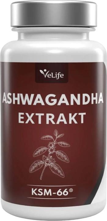 VeLife Ashwagandha Extrakt (120 Stück, Tabletten, 60 g)