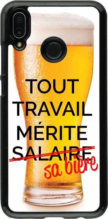 Image du produit PhoneLook Coque Tout travail mérite sa bière (Huawei P20 Lite)