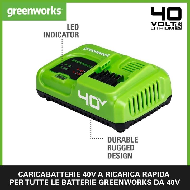Actual product image Greenworks 40V Charger 5A G40UC5 - 2945107 (5 A)